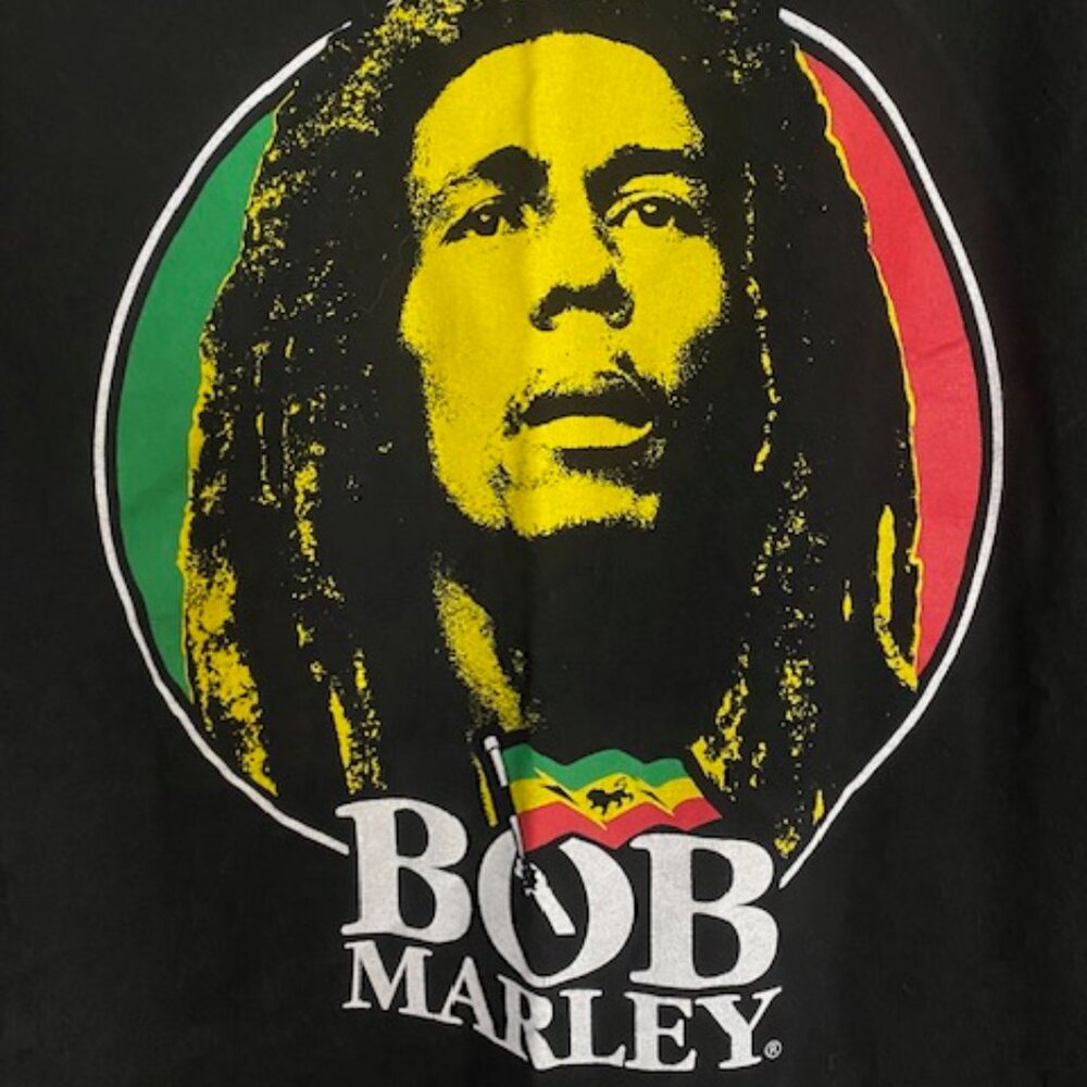 Bob Marley T-Shirt Zion Rootswear Size M - Picture 2 of 4